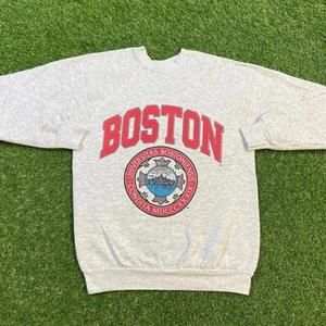 1998 Boston University Crewneck Sweatshirt, Boston University Shirt
